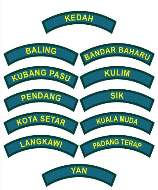 Lencana Pengakap Daerah Kedah