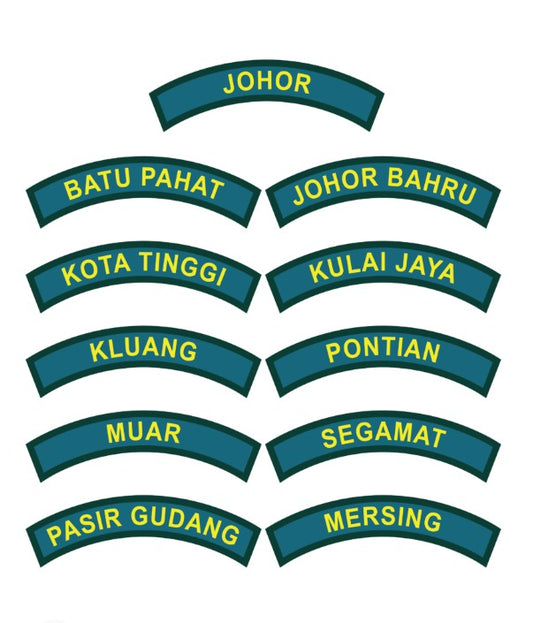 Lencana Pengakap Daerah Johor