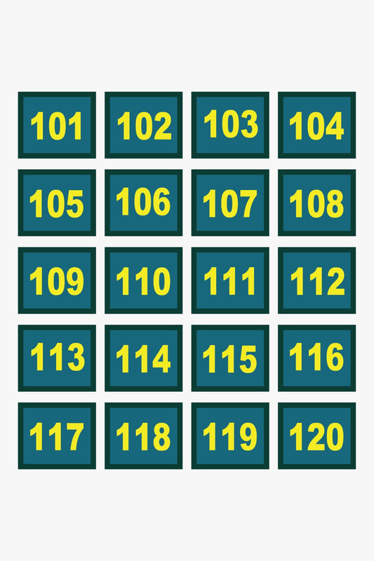 Lencana Nombor Kumpulan (101-150)
