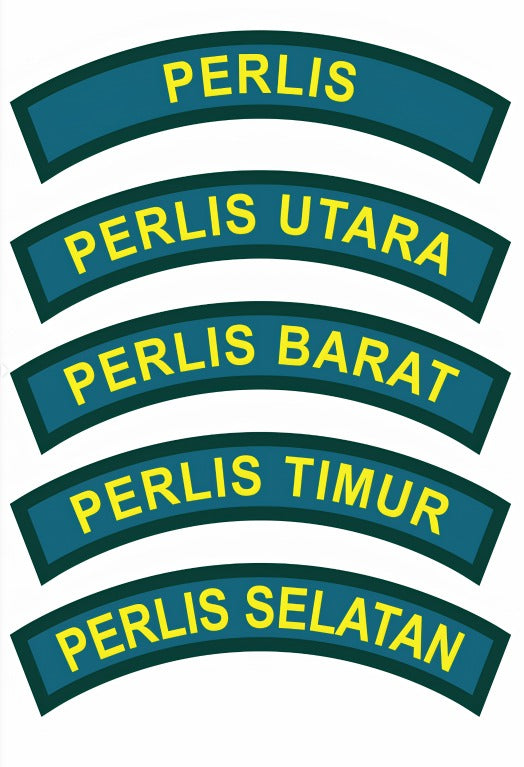 Lencana Bahu Daerah & Negeri (PERLIS)